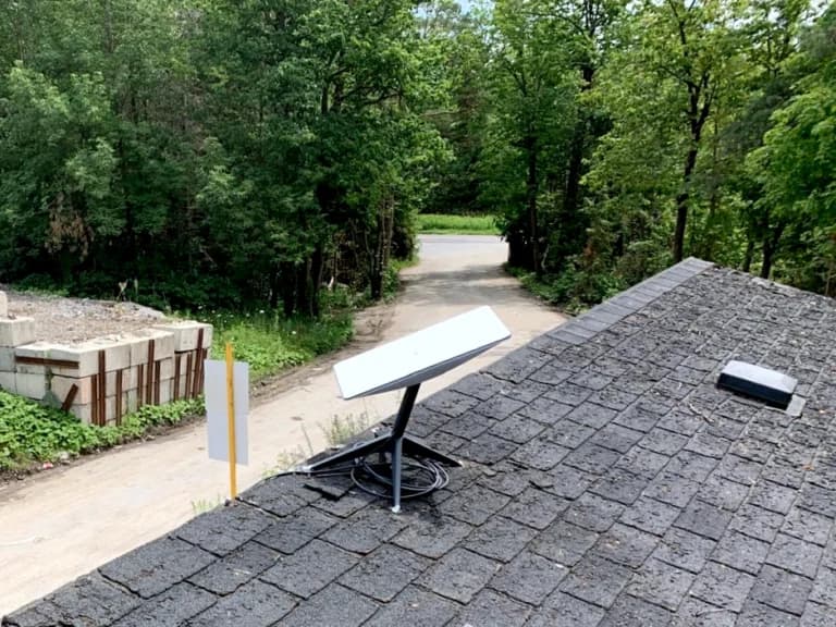 Rural Starlink setup
